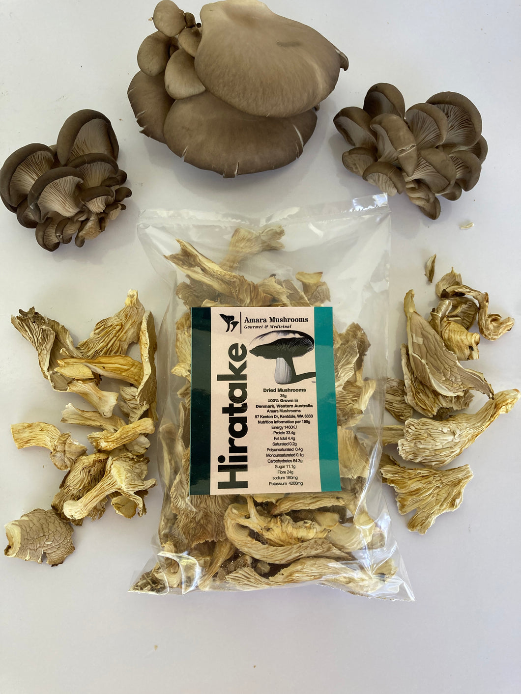Dried Hiratake Oyster Mushrooms 35g